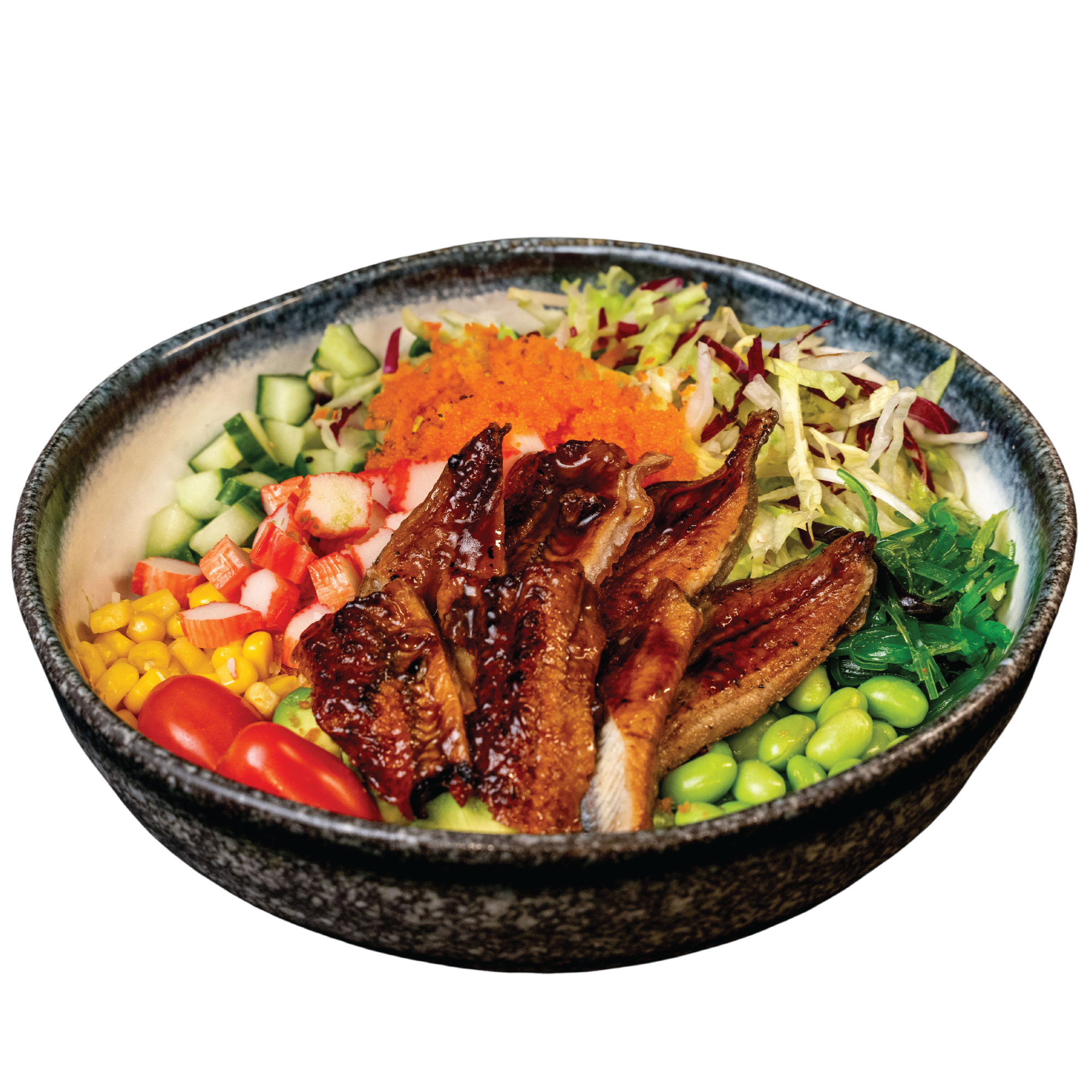 Poke bowl Eel (paling)